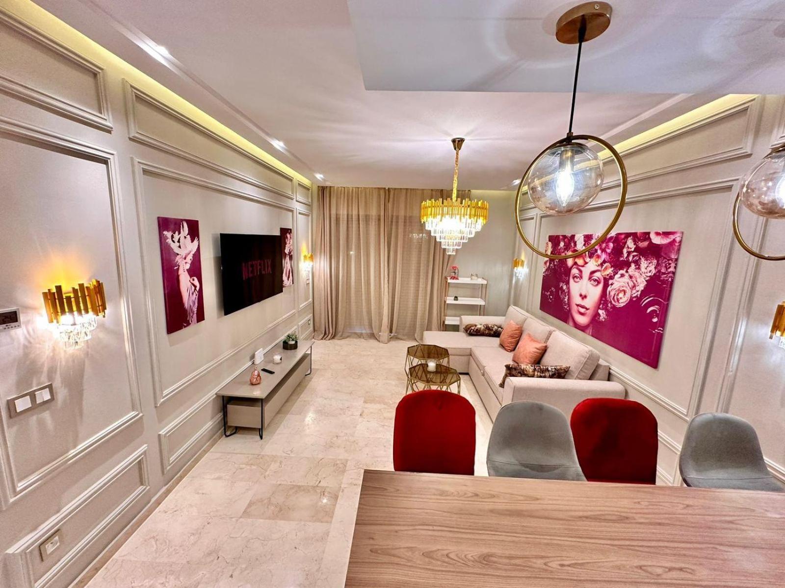 Appartement Luxueux Avec Piscine 10 Minutes Du Centre Ville Marrakesh Exterior foto