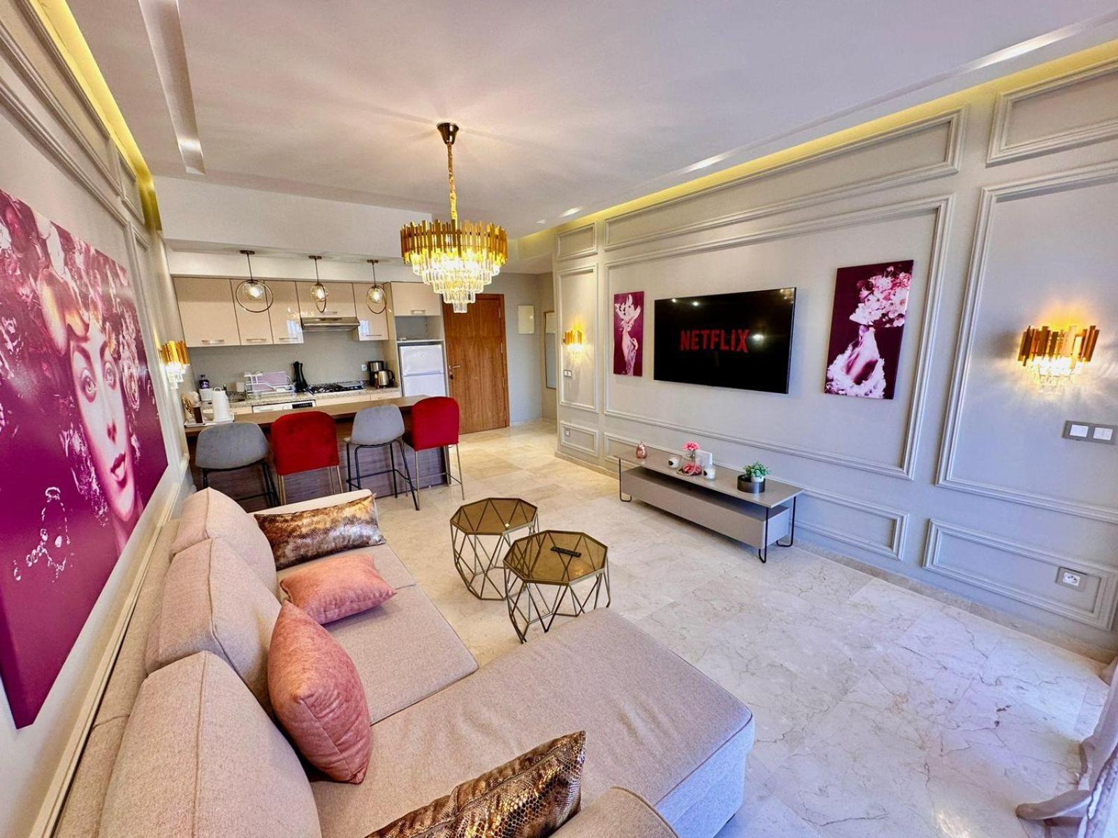 Appartement Luxueux Avec Piscine 10 Minutes Du Centre Ville Marrakesh Exterior foto